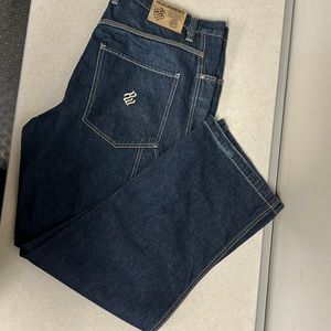 Vintage Rocawear denim blue cargo jeans size W36 L34